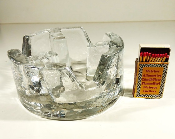 Image 1 of (W016) Georgshütte Rechaud/porte-bougie/chauffe-assiettes – peut également servir de pied