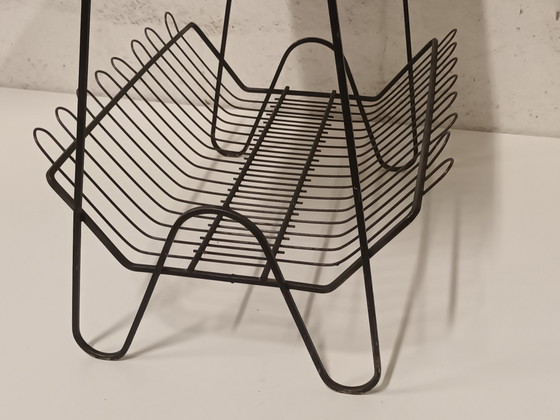 Side Table With Ceramic Tiles – Plant table, Metal (photo 6 of 7)