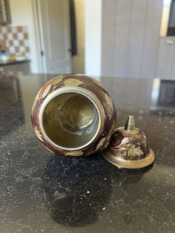 Image 1 of Vaso antico champlevé