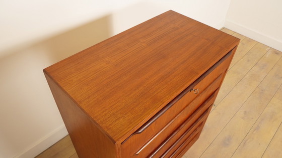 Image 1 of Vintage ladekast | Teak | 6 lades | 106 cm