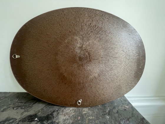 Image 1 of Miroir Ovale Vintage Made in France