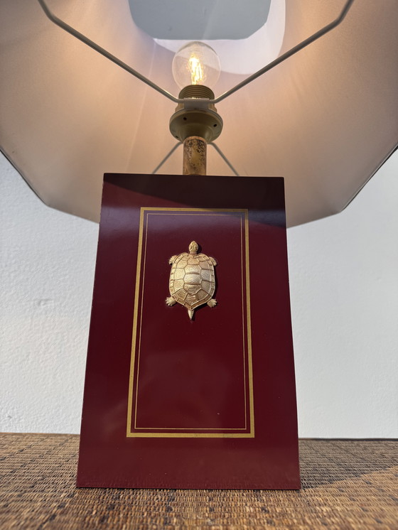 Image 1 of Turtle lamp, Le Dauphin, 1970s