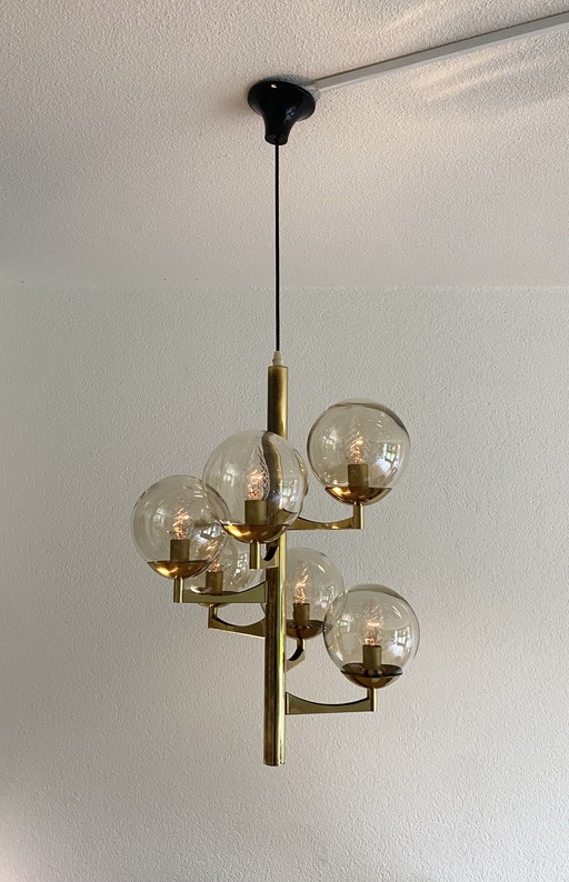 Suspension Sciolari vintage années 70