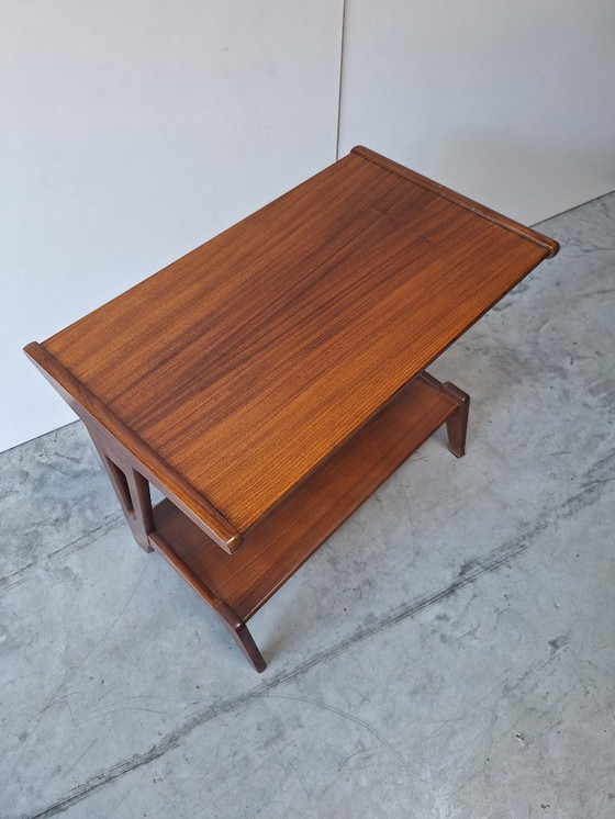 Image 1 of Vintage Van Teeffelen organic side table
