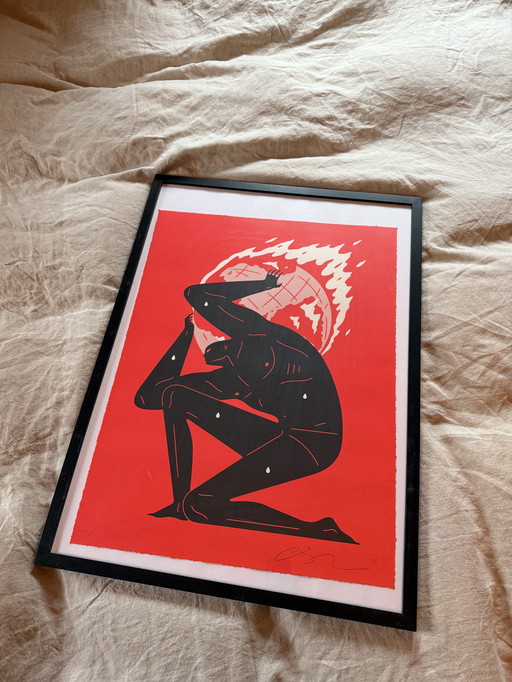Cleon Peterson print “World on Fire”