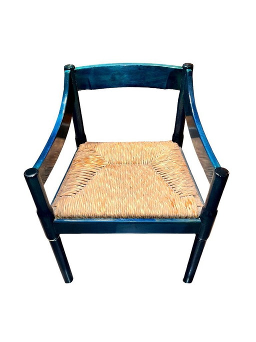 6 sedie Carimate di Vico Magistretti per Cassina, originali anni '60