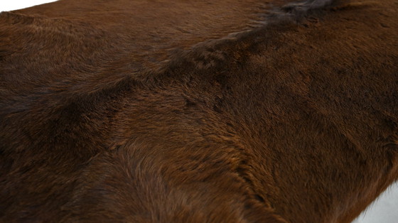 Image 1 of Lionel Jadot, Important Daybed in Cowhide, Leather and Oak. C.2010