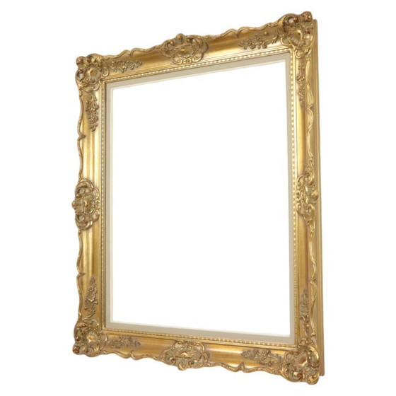 Image 1 of Classic Baroque Style Wooden Frame 76x66cm