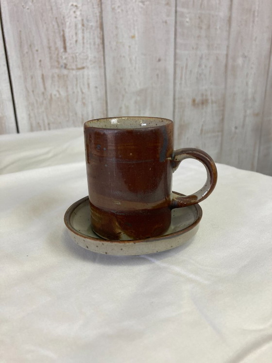 Vintage Koffieservies – Bergère de France, Ceramic (photo 4 of 10)