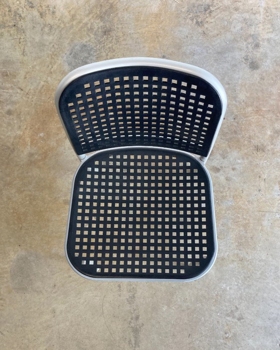 Sedie design De Padova di Vico Magistretti, Sedie da pranzo, Alluminio, Plastica, Grigio, Modern (foto 9 di 13)