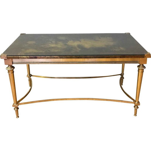 Vintage Couchtisch aus Messing, 1950