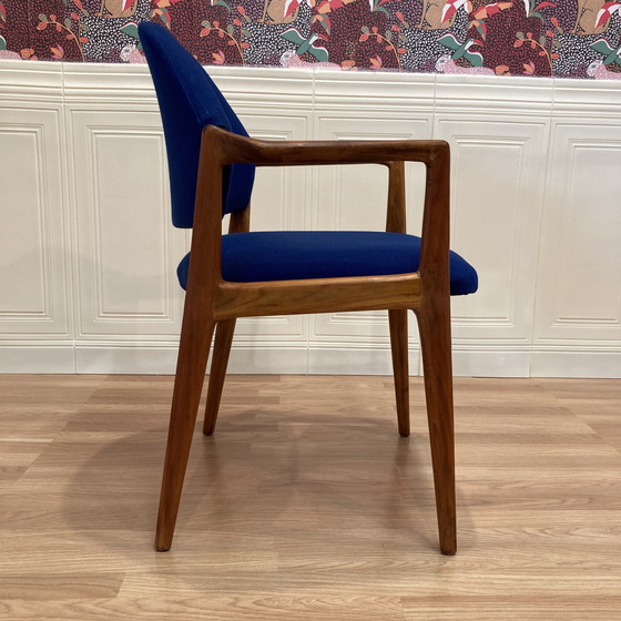 Image 1 of Suite de 4 fauteuils design 1950.