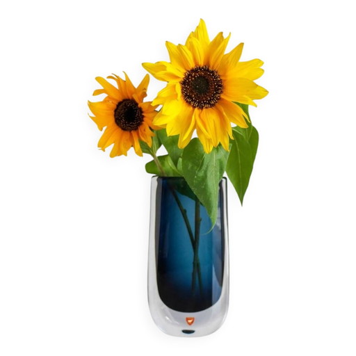 Vase en verre par Landberg pour Orrefors, set de 2