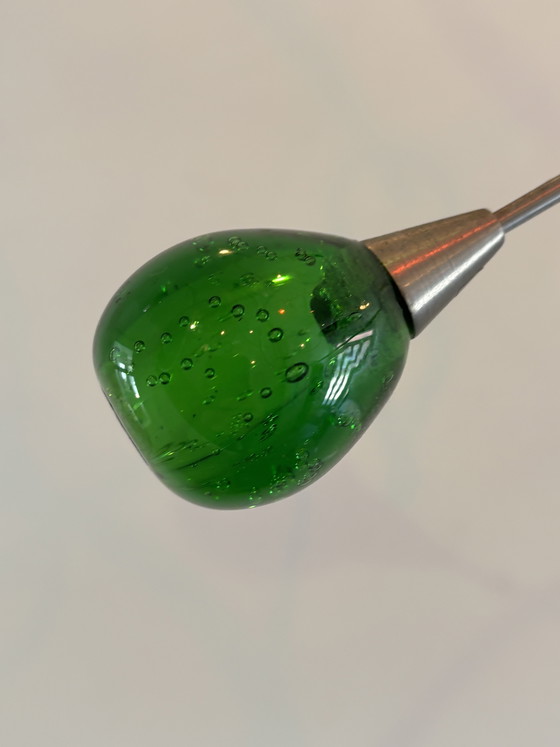 Image 1 of Harco Loor pendant lamp 12 light points “strawberry” Dutch design