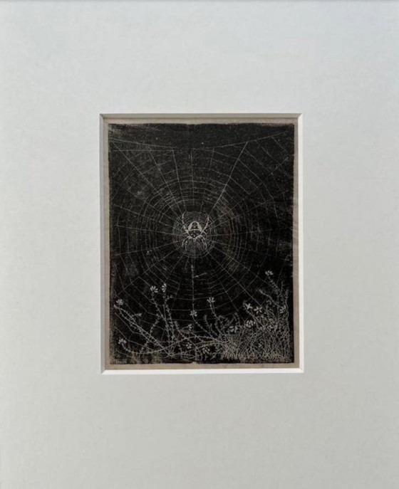 Image 1 of Jan Mankes 1889-1920 / Croce Spider Heliogravure originale 1923