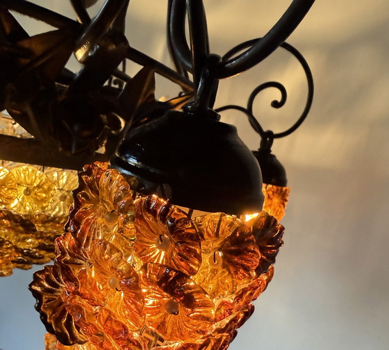 Image 1 of Kroonluchter Murano 1950/60