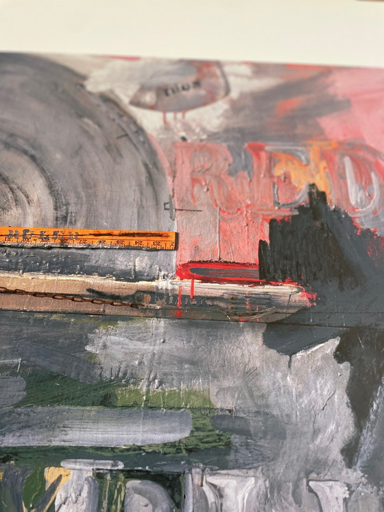 Image 1 of Jasper Johns (Amerikaan, Geboren 1930), Passage, 1962, c/o Beeldrecht, Amsterdam 1997, Gedrukt in Nederland