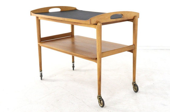 Image 1 of Vintage Trolley Met Los Dienblad