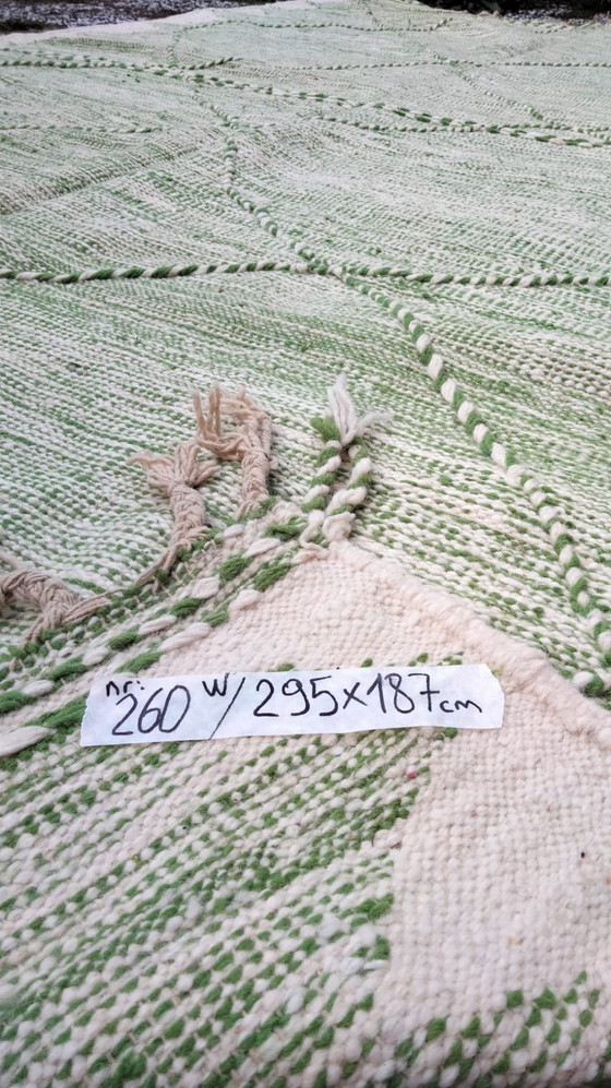 Image 1 of Handgeknoopt Berber kleed wol 295x187cm