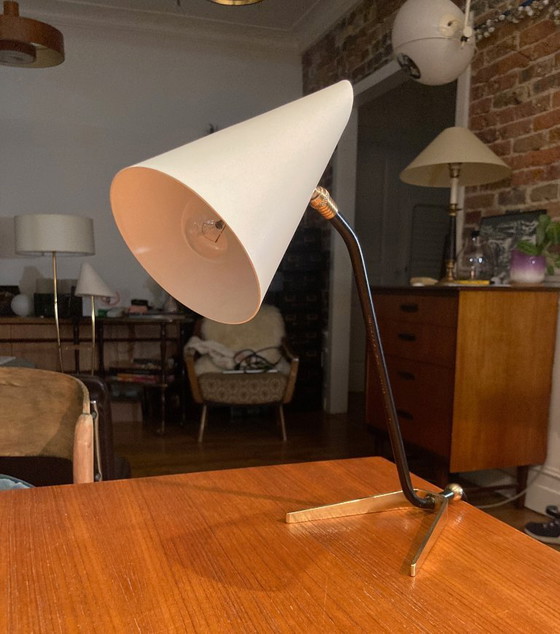 Image 1 of Lampe de table vintage par Gino Sarfatti
