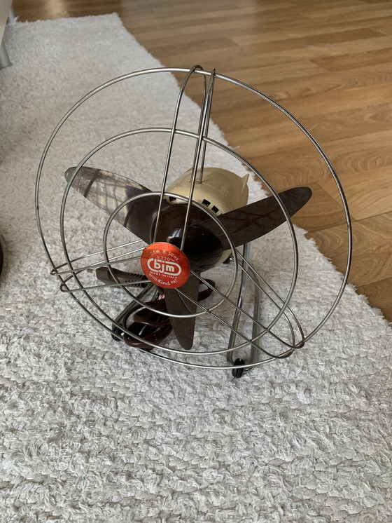 Image 1 of Italiaanse vintage tafelventilator