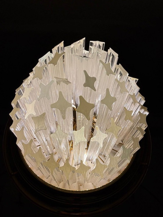 Image 1 of Ceiling light/lamp by Paolo Venini, Asta Quadrilobo, Murano glass, Italy, 1960s