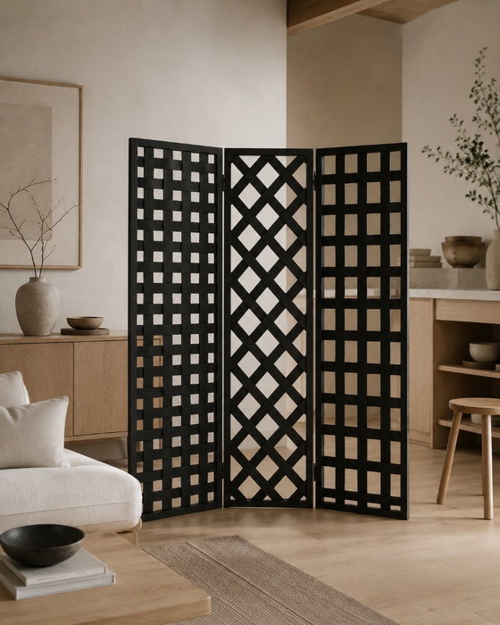 Tre Ritmi — Divisorio scultoreo in tessuto – Paraventi, Wood, Polyester (photo 4 of 6)