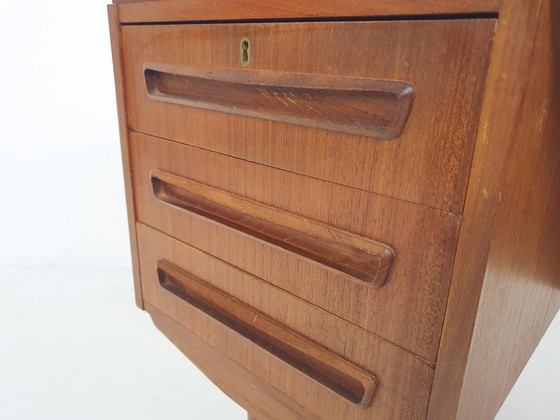 Image 1 of Teak desk by J.Svenstrup for A.P. Møbler, Denmark 1960's
