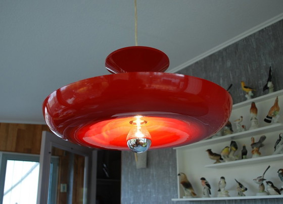 Image 1 of Plafonnier UFO en métal, designer Tibor Nádai, n° 2