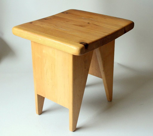 Soporte para flores de diseño robusto - madera - hecho a mano