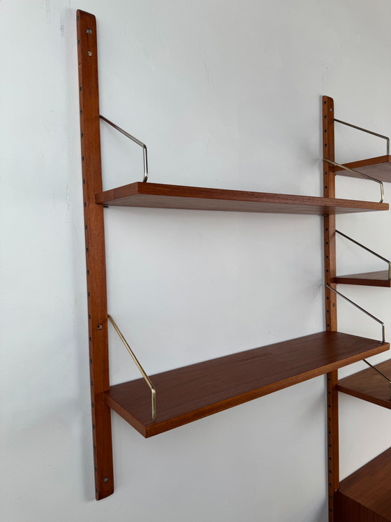 Royal System wandmeubel, Poul Cadovius, Denemarken, jaren 1960 – Wandkast, Wood (photo 11 of 14)