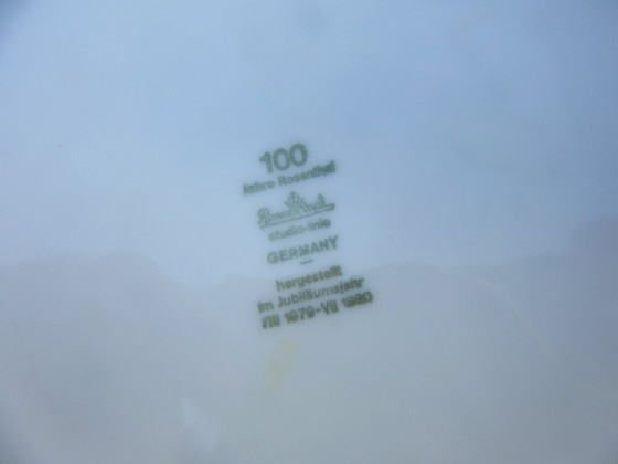 Image 1 of 2 vazen ​​(30 cm en 25 cm) van Rosamunde Nairac Rosenthal Studio Line, modernistisch
