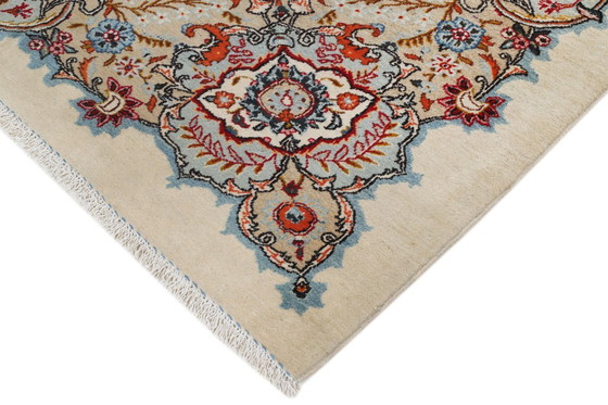 Image 1 of Tappeto persiano Kashan 4,40 x 3,35 Tappeto orientale pregiato n. 1060