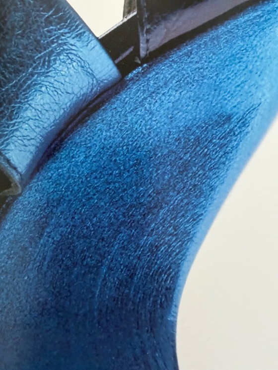 Image 1 of Jan Jansen, "Stir my blue blood', 1995, Shoedesigner, Rokin 42, copyright Claude Vanheye and Joost Guntenaar, 2002, Printed in H