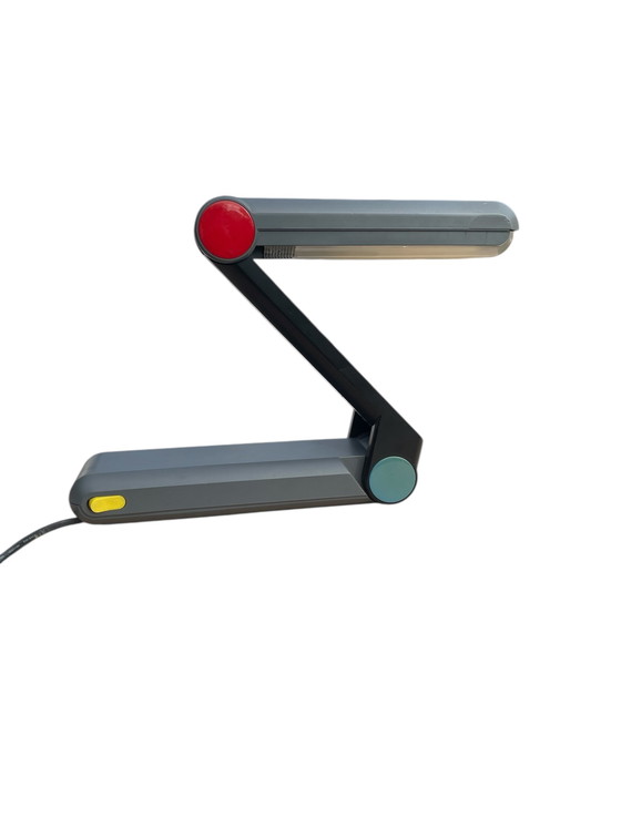 Image 1 of Philips Z-Lamp FGG200 Memphis anni '80 per tavolo o parete pop art HongKong vintage