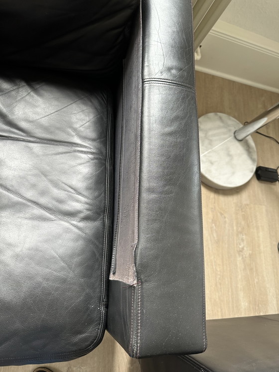 2 sofás De Sede, de piel negra, serie DS-17 – Sofás de 2 plazas, Leather (photo 5 of 8)