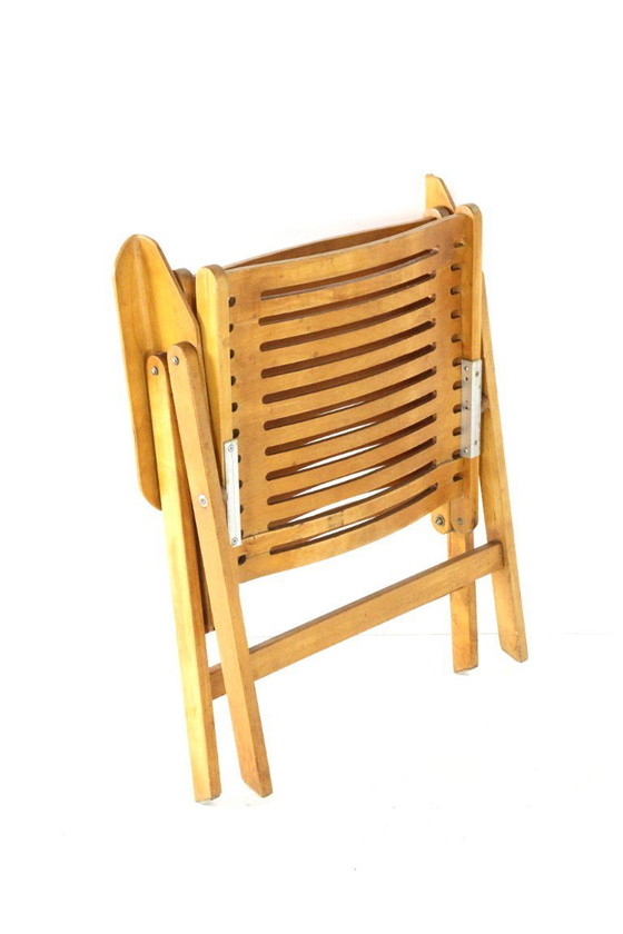 Image 1 of Nico Kralj voor Stol Kamnik foling chair stoel model Rex vintage