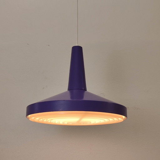 Lampe pendante danoise de l'ère spatiale