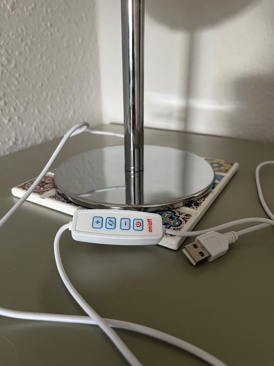 Image 1 of Mid-century style dimmable bedside lamp / mood light