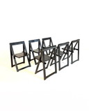 6x design klapstoel ‘Trieste’, Aldo Jacober
