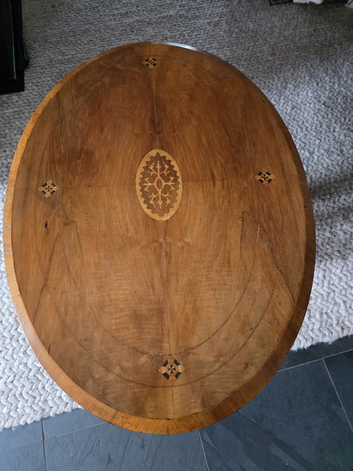 Oval table