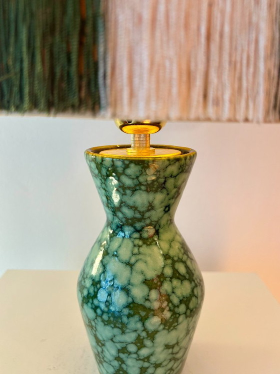 Image 1 of Cordless accent lamp with a special play of light, made of Scheurich ceramics – 1960s