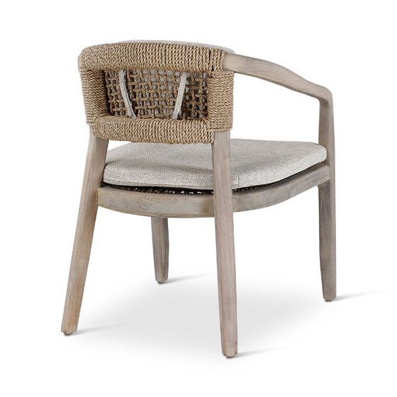 Image 1 of Poltrone in teak grigio 6 pezzi