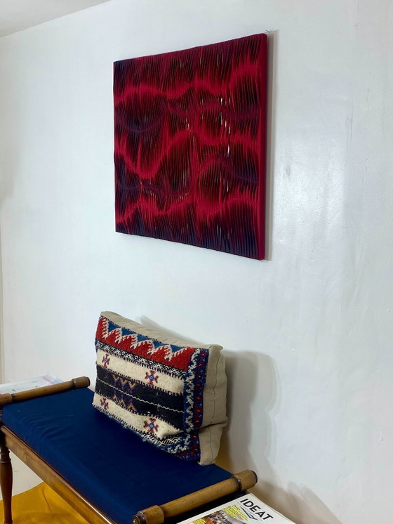 Image 1 of Tavola scultura arte tessile Ref : Tornado