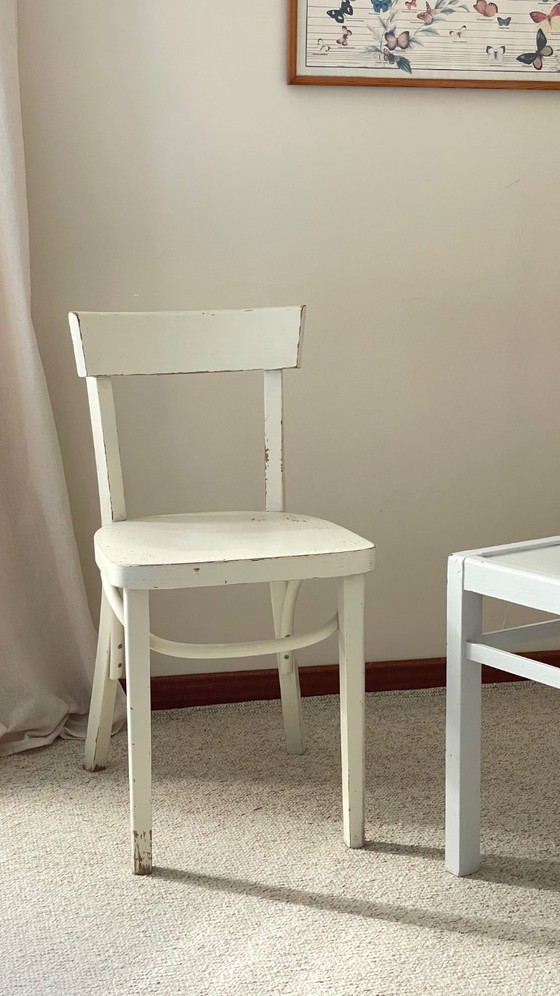Image 1 of Coppia di sedie da bistrot vintage
