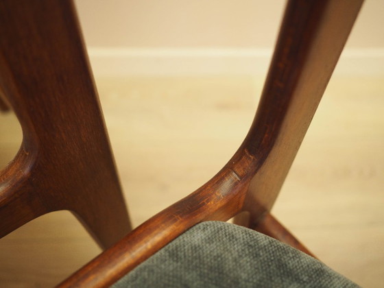 Image 1 of Set di quattro sedie in teak, design danese, anni '70, prodotte in Danimarca.