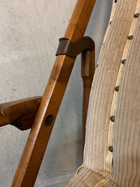 Image 1 of Sedia pieghevole militare inglese / sedia da campagna