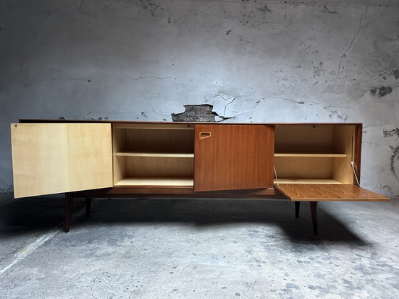 Image 1 of Vintage Oswald Vermaercke XL Sideboard V-Form Belgian design