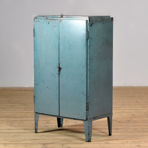 Armadio industriale in ferro, anni '70 – kasten, Iron, Metal