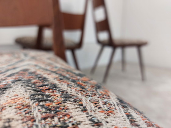 Image 1 of Juego de 4 sillas boomerang - estilo moderno de mediados de siglo, retapizadas